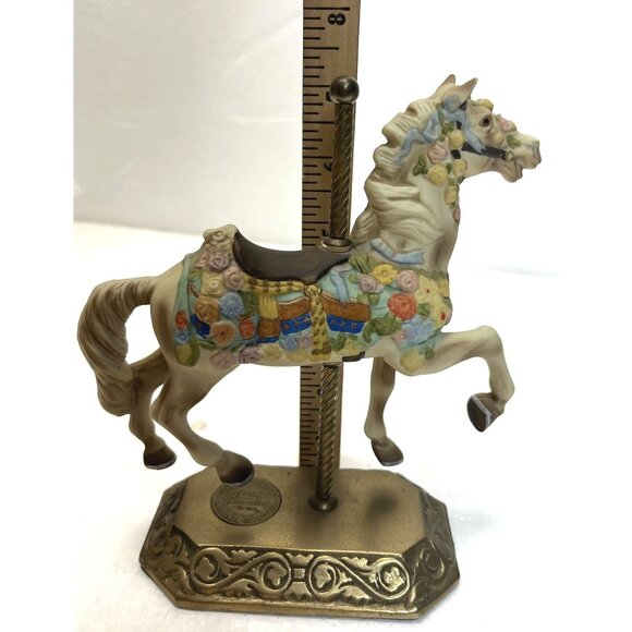 Limited Edition Memories Americana Carousel Horse Figurine By Willets 1106/9500 - Picture 3 of 9
